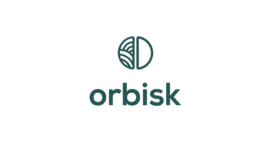 Orbisk logo green vertical