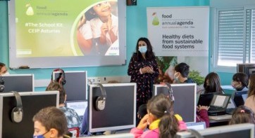 More than 200 School Children in Madrid benefit from the Annual Food Agenda’s Food Education Kit
